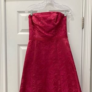 Pink Strapless Ann Taylor Dress
